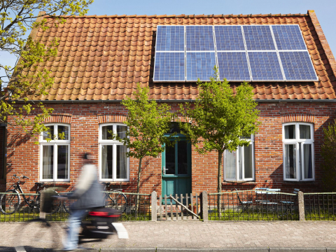 zonnepanelen op huis 