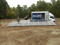 Veldopstelling zonnepanelen