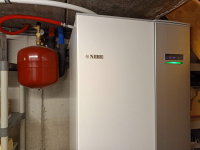 Warmtepomp met boiler 6KW van Nibe